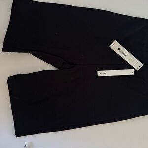 Black Aqua Yoga Shorts